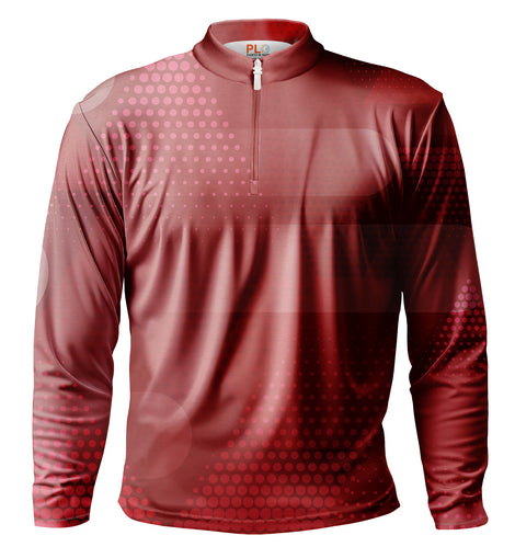 Crimson Fade | Men's Pullover