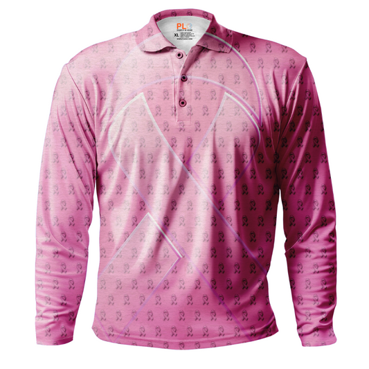 Breast Cancer | Men's Pink Long Sleeve