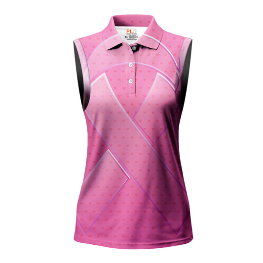 Breast Cancer | Women's Pink Butterfly Sleeveless