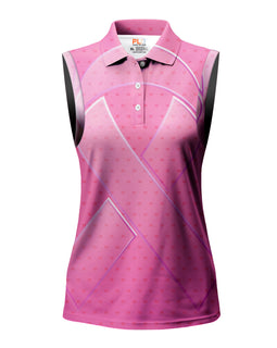 Breast Cancer | Women's Pink Butterfly Sleeveless