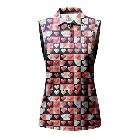 Heart Gridlock | Women's Sleeveless