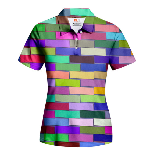 Patchwork Par - Girls' Polo