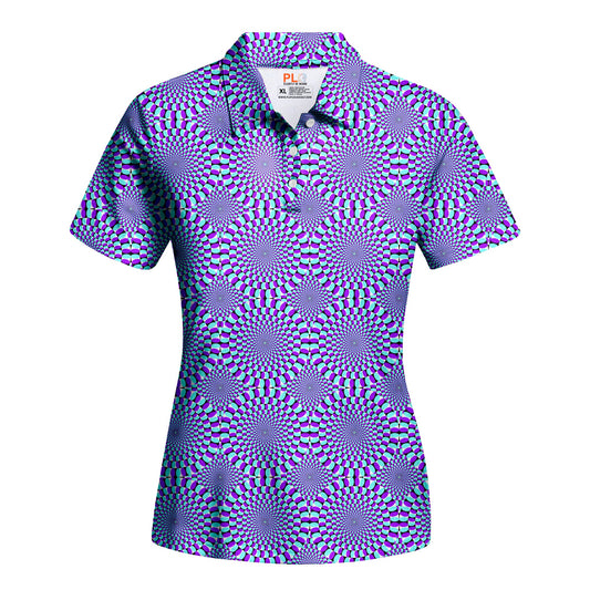 Swirl Magic - Girls' Polo