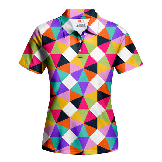 Geometric Jubilee - Girls' Polo