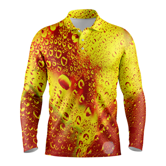 Barley | Mens Long Sleeve S Golf Shirts