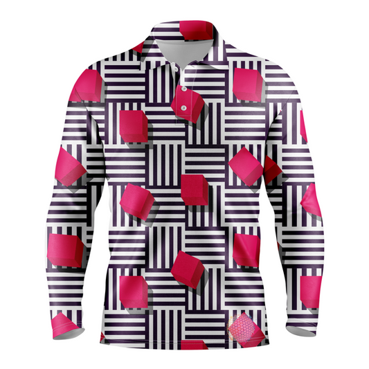 Bauhaus | Mens S / Long Sleeve Golf Shirts