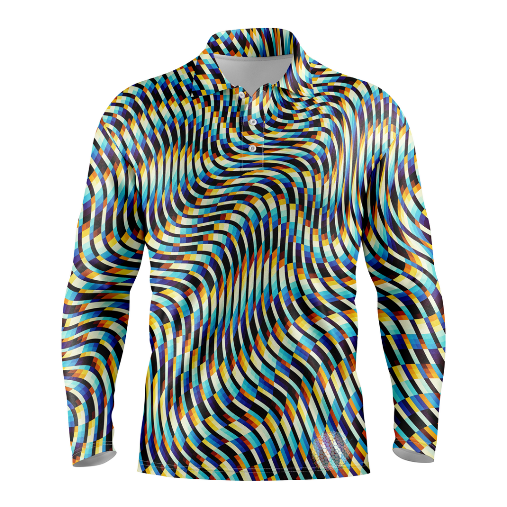 Beetlejuice | Mens Long Sleeve S Golf Shirts