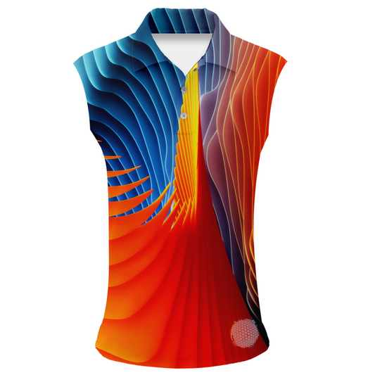 Birds Of Paradise | Womens Sleeveless S Golf Shirts