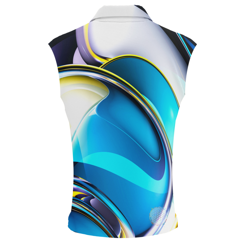 Chromium | Womens Sleeveless Golf Shirts