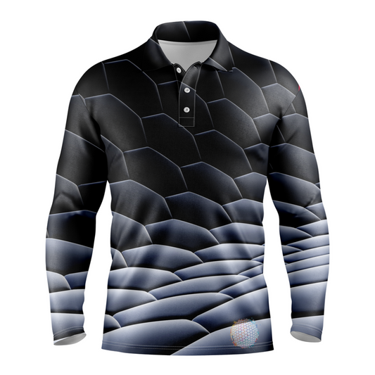 Cobblestone | Mens S / Long Sleeve Golf Shirts