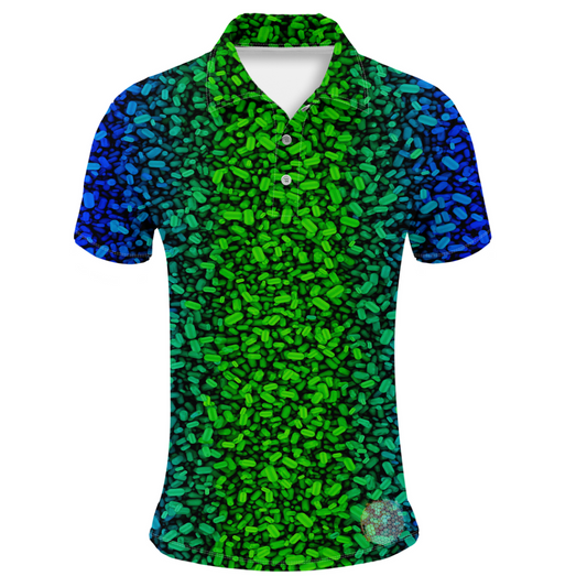 Confetti M Mens Golf Shirts