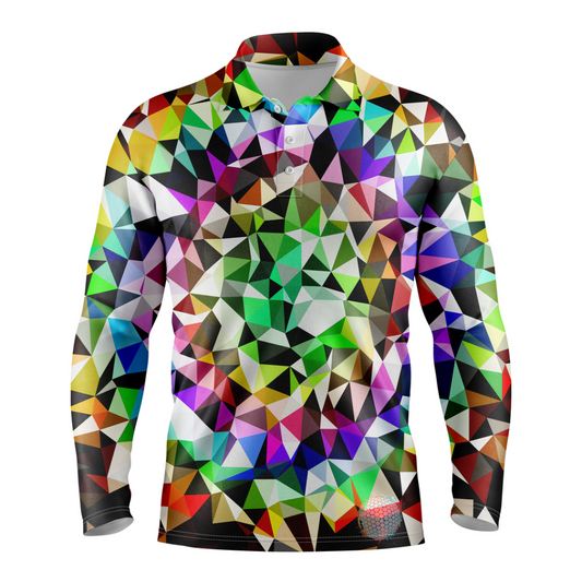 Dazzle | Mens Long Sleeve S Golf Shirts