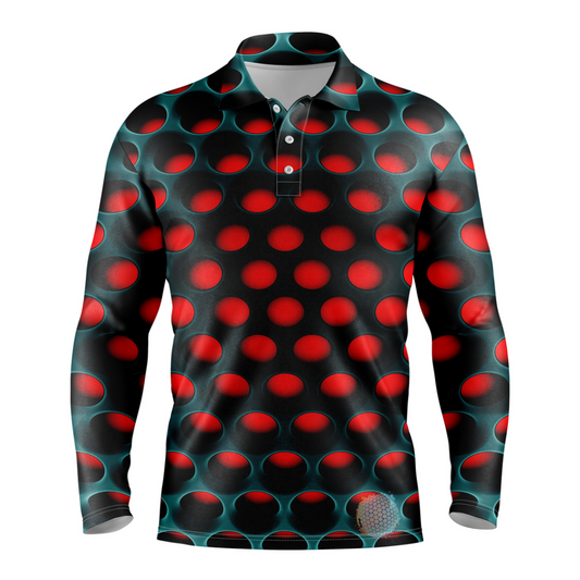 Dottie | Mens Long Sleeve Red / S