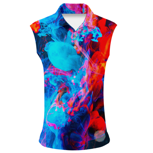 Fire And Ice | Womens Sleeveless S Golf Shirts