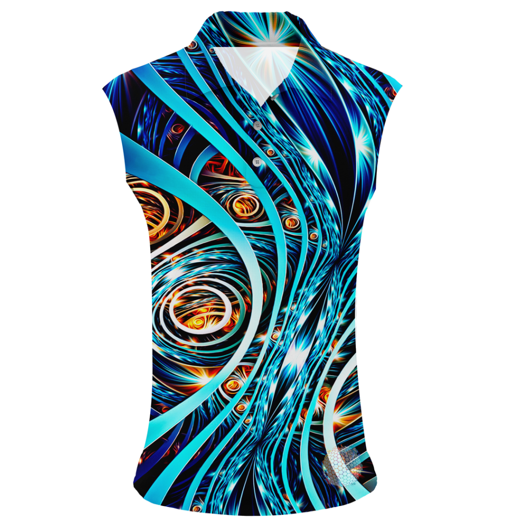 Fired Pistons | Womens Sleeveless S Golf Shirts