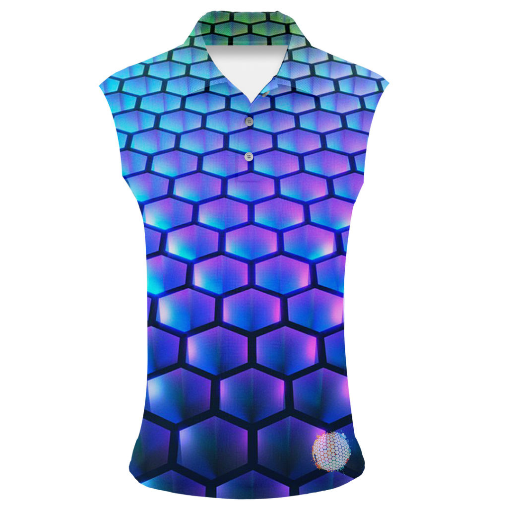 Hex Tech | Couples Mens Small Short Sleeve / Womens Sleeveless Golf Shirts