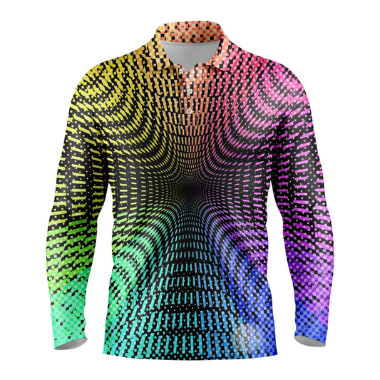 Illusion | Mens Long Sleeve S Golf Shirts