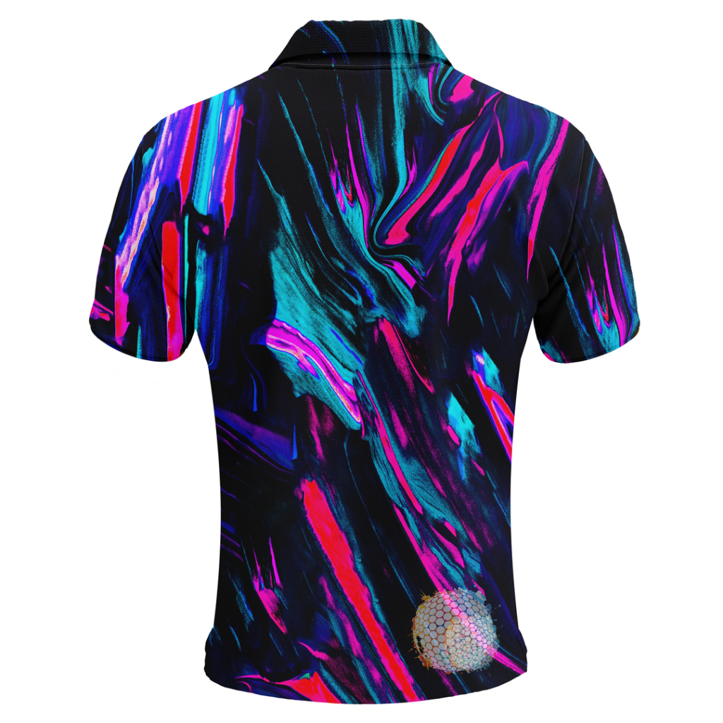 Neon Skies | Couples Golf Shirts