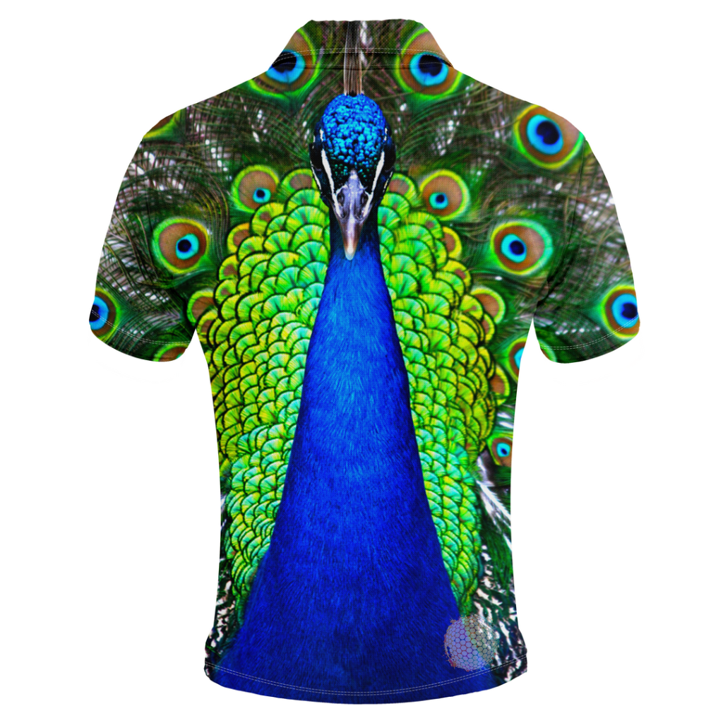 Peacock Mens Golf Shirts