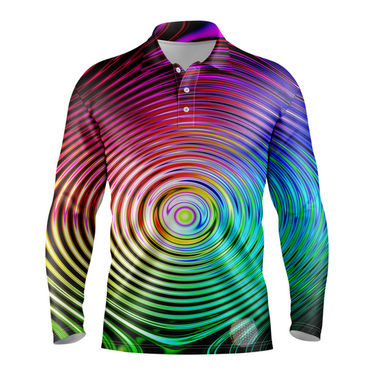 Ripple | Mens Long Sleeve S Golf Shirts