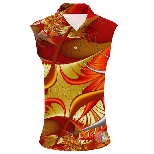 Sand Dune | Womens Sleeveless S Golf Shirts