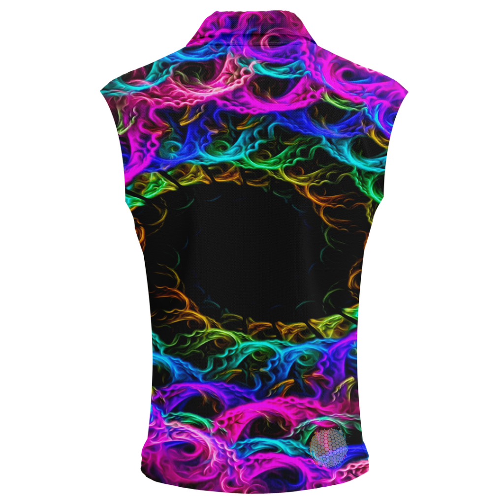 Smoke Spiral | Womens Sleeveless Golf Shirts