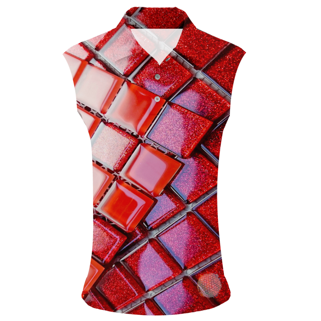 Tile Style | Womens Sleeveless S Golf Shirts