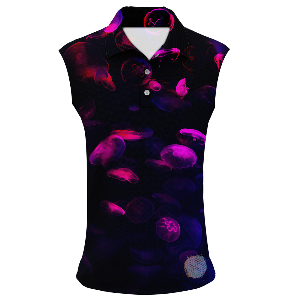 Under The Sea | Womens Sleeveless S Golf Shirts